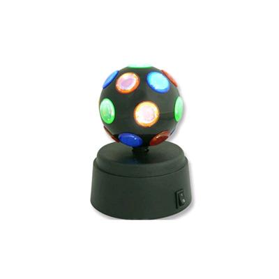 Jeu de lumiere - Mini Sphere Boule Tournante de diametre 7,5 cm - Disco Fete