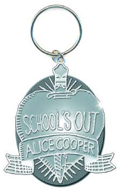 Alice Cooper porte-clés métal School's Out