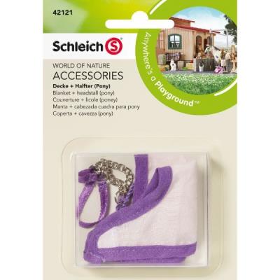 Schleich farm life couverture + licole (poney) (42121) slh-42121