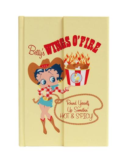 Carnet clic clac aimanté Cowboy 11x15 192p uni - Produit officiel Betty Boop
