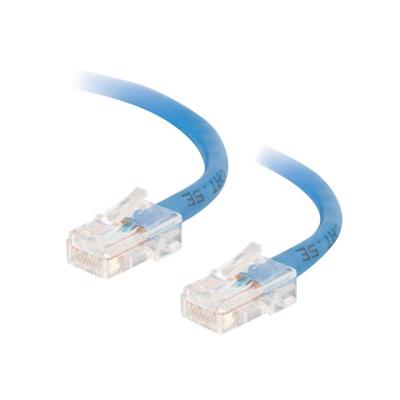 C2G Cat5e Non-Booted Unshielded (UTP) Network Patch Cable - verbindingskabel - 1 m - blauw