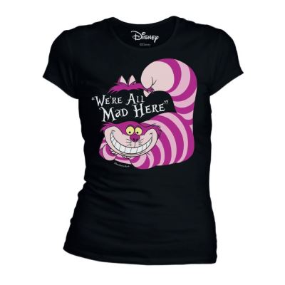 T-shirt Femme Disney - Adventures In Wonderland