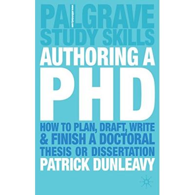 Authoring a Phd, Palgrave Study Skills