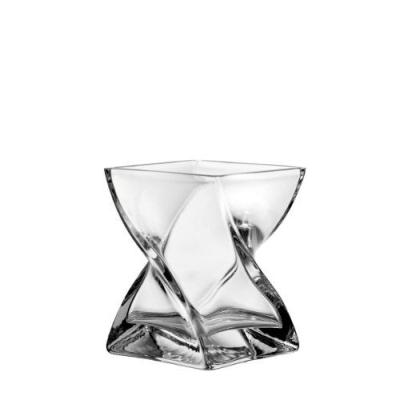 Leonardo 014108 Photophore / Vase 17 x 14 x 14 cm Swirl
