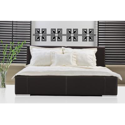 Pick and Stick Sticker Mural fresque design - 32 X 160 cm, Noir