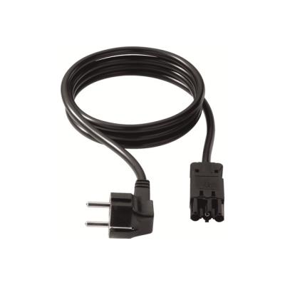Bachmann - Câble d'alimentation - CEE 7/4 (M) pour GST18i3 (F) - 5 m - connecteur à angle droit - noir - Allemagne
