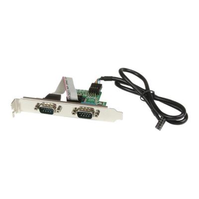 StarTech.com 60cm Interne USB Moederbord naar 2-poort RS232 Seriële Adapter - seriële adapter