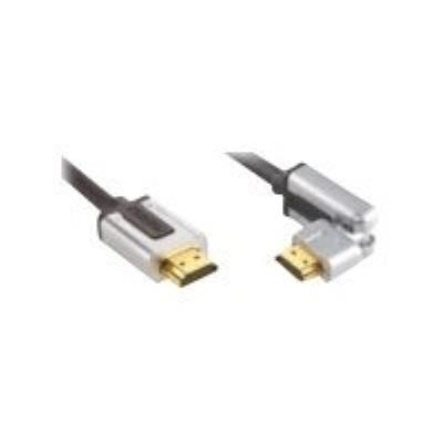Bandridge Profigold Rotatable High Speed HDMI Cable with Ethernet - HDMI with Ethernet cable - 1 m