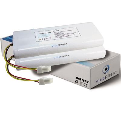 Lot de 2 batteries type DJ96-0083C pour Samsung 3500mAh 14.4V - Visiodirect -