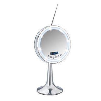 Wenko 21820100 Imperial LED Miroir sur Pied 28,5 x 15,0 x 38,0 cm