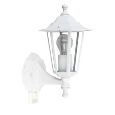 BRILLIANT 4029705 APPLIQUE MURALE EXTÉRIEURE AVEC DÉTECTEUR CROWN 60 W E27 BLANC