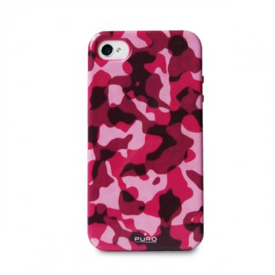Coque arrière Puro Army Rose _ iPhone 4/4S