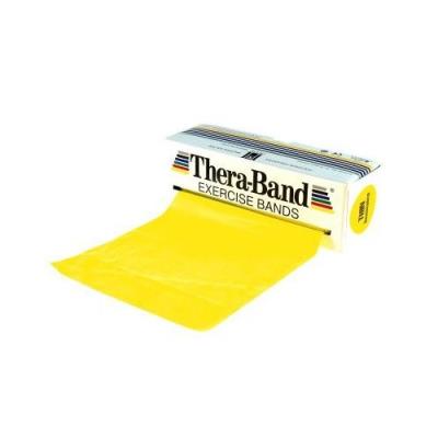 Thera band elastique de fitness jaune 5,50 m