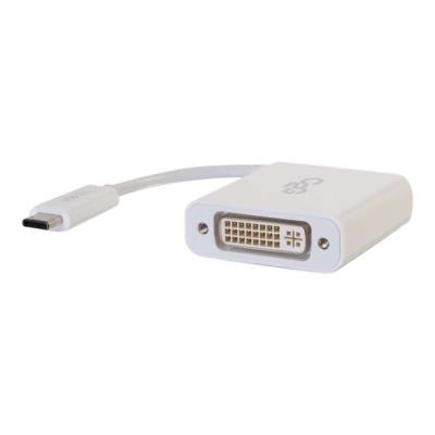 C2G USB-C to DVI-D Video Adapter Converter externe video-adapter - wit