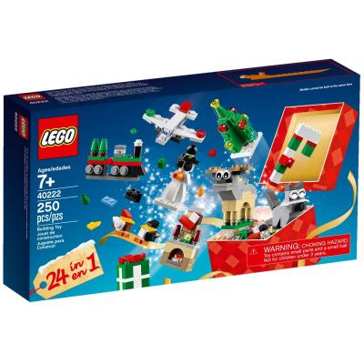 Lego 40222 - Christmas Countdown Calendar Set - 24-in-1 Christmas Builds