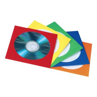 Hama Paper Protection Sleeves - CD-hoes - blauw, geel, rood, groen, oranje (pak van 50)