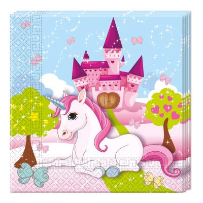 Serviettes en papier Licorne x20 Procos