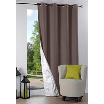 Lovely casa r64689303 nelson iso rid 135x240 100%pe 100% coton taupe 135x240x cm - 1
