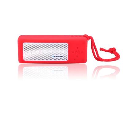 Blaupunkt kit mains-libres bluetooth sans fil avec lecteur mp3 bts10rd rouge