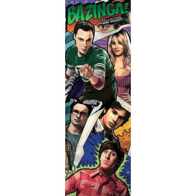 Poster Porte The Big Bang Theory Comic