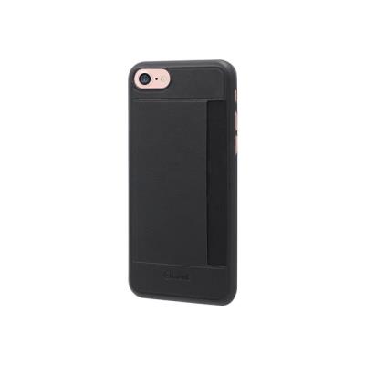 Muvit MUCRC0004 - Achterzijde behuizing voor mobiele telefoon - zwart - voor Apple iPhone 7