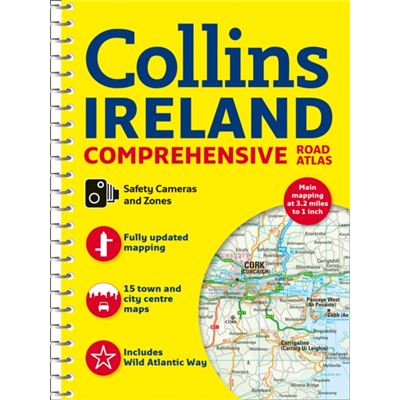 Collins Ireland Comprehensve Rd Atlas A4