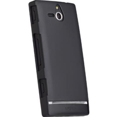 Coque arrière Casy Nzup Noire Sony Xperia U