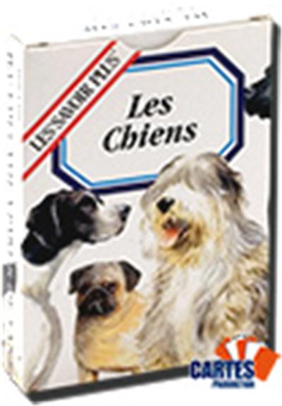Jeu de 44 cartes mémoire : les chiens