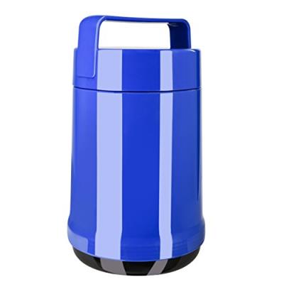 Emsa 514535 rocket récipient alimentaire isotherme 1.4l 2 compartiments 100% hermétique bleu