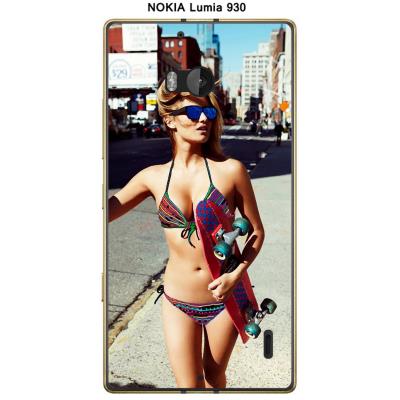 Coque Nokia Lumia 930 design Femme sexy avec skate