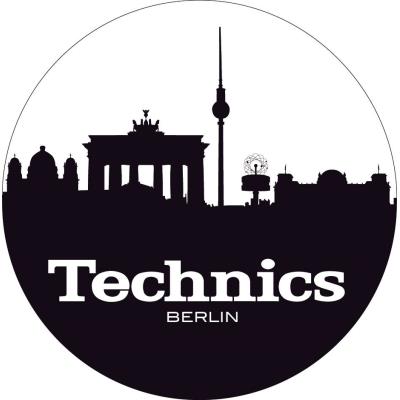 Accessoires DJ MAGMA LP SLIPMAT TECHNICS BERLIN BLACK/WHITE Mobilier DJ