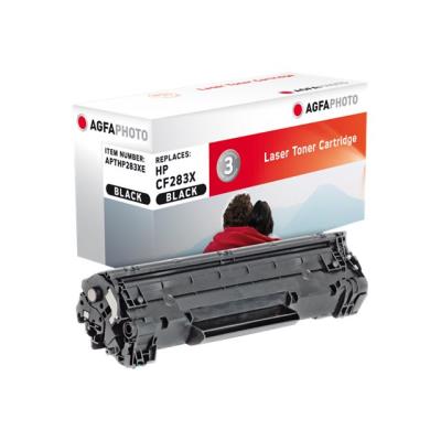 AgfaPhoto - zwart - tonercartridge (alternatief voor: HP CF283X)