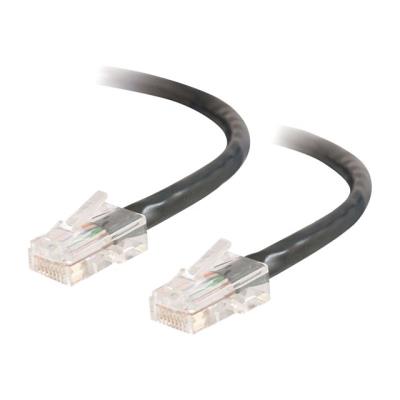 C2G Cat5e Non-Booted Unshielded (UTP) Network Patch Cable - verbindingskabel - 5 m - zwart