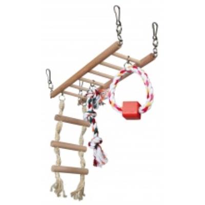 Pont Suspendu , 29 × 25 × 9 Cm - Mon Animalerie