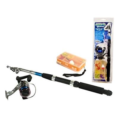 Ak sport 0778003 gof canne à pêche noir