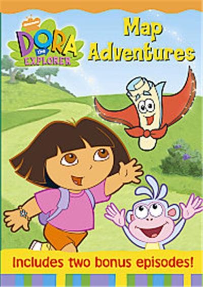 Dora The Explorer - Dora's Map Adventure , (Animated)