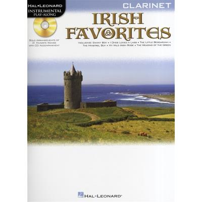 Partitions variété, pop, rock... HAL LEONARD INSTRUMENTAL PLAYALONG - IRISH FAVORITES + CD - CLARINET Musique du monde