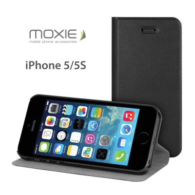 Folio Articulé T Case Noir pour iPhone 5/5S