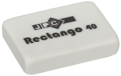 Jpc - Mini Gommes Blanches Sans Pvc - Boite De 40