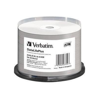 Verbatim DataLifePlus Professional - DVD+R DL x 50 - 8.5 Go - support de stockage