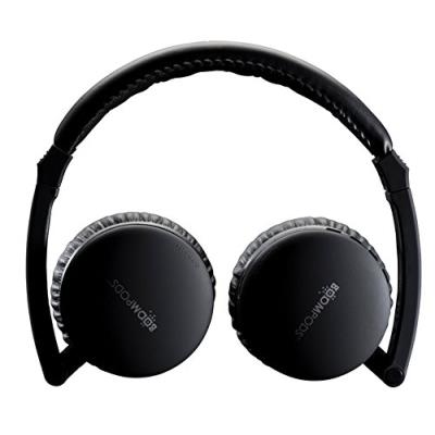 Boompods Airpods Casque d'écoute compact sans fil Noir