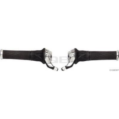 Sram 2012 paire de grip shift x0 3 x 10v silver