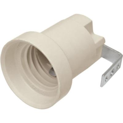 ELECTRALINE 71144 DOUILLE E27 + SUPPORT ÉQUERRE + 2 TROUS M4