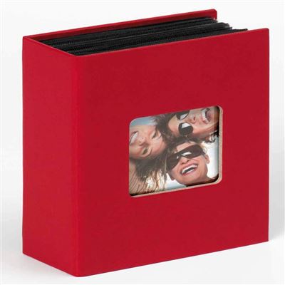 Walther Fun rouge 10x15 Mini Album pour 100 photos MA357R