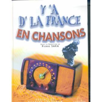 Couverture : Y'a d'la France en chansons