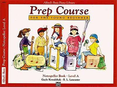 Alfred's Basic Piano Prep Course, Notespeller Book A, Alfred's Basic Piano Library Series