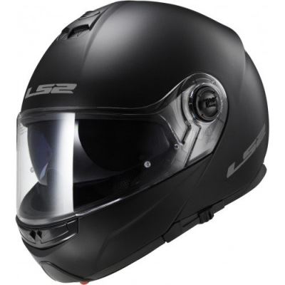 LS2 Casque moto STROBE Noir - M, Noir, Taille M