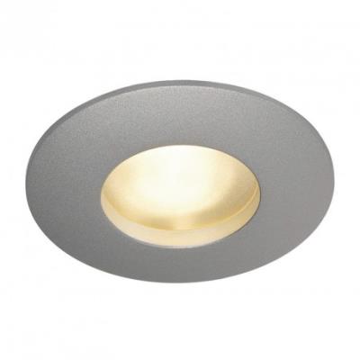 SLV - Spot extérieur encastrable Out 65 IP65 12V D8 cm - Gris argenté