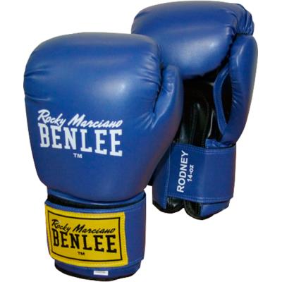 Gants de Boxe bleus & noirs BenLee Rodney 14oz