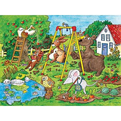 Puzzle 100 pièces XXL - Au jardin